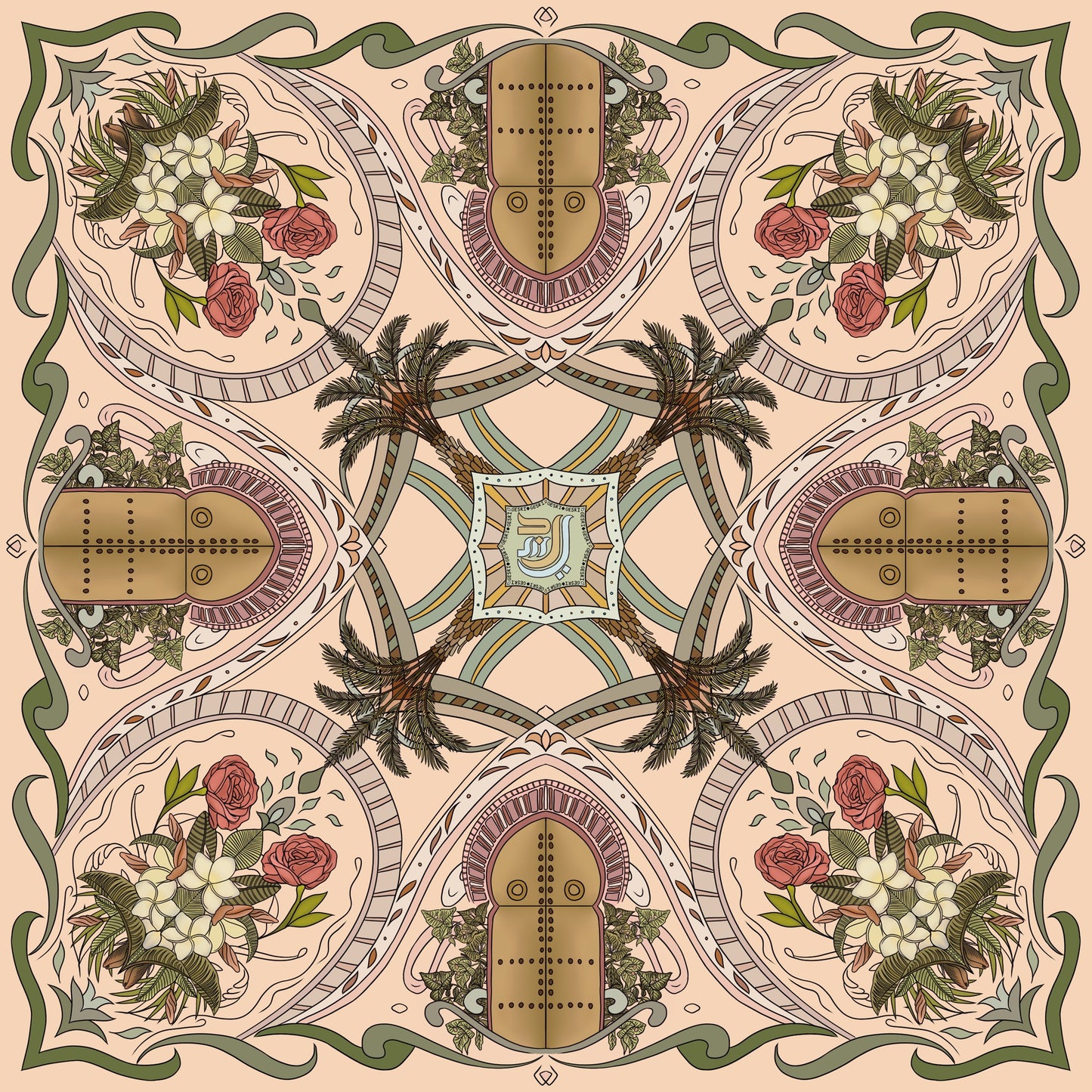 Babylon of Libu scarf 90